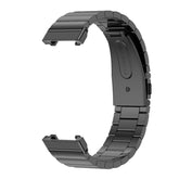Mijobs Bamboo Stainless Steel Metal Watch Band